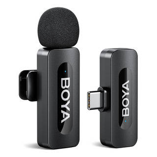 Micrófono Inalámbrico De Solapa Lavalier Boya By-v10 Micrófono Inalámbrico De Solapa Lavalier Boya By-v10