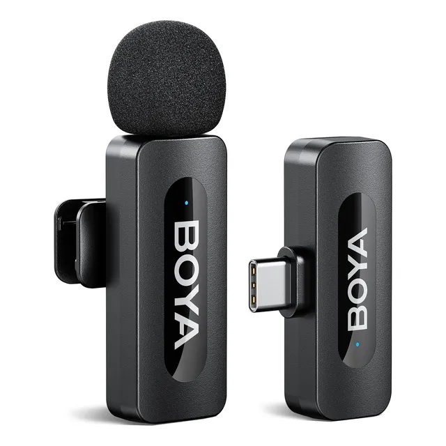 Micrófono Inalámbrico De Solapa Lavalier Boya By-v10