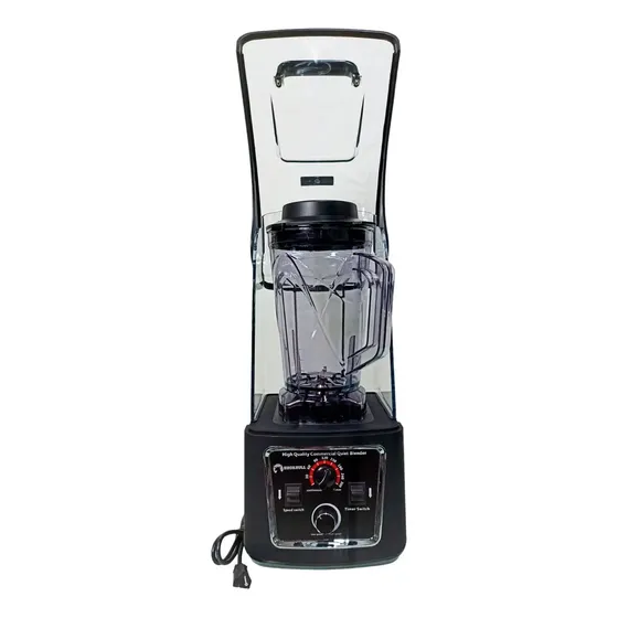 Licuadora Con Escudo 2200w 2.2 L Shorbull Color Transparente