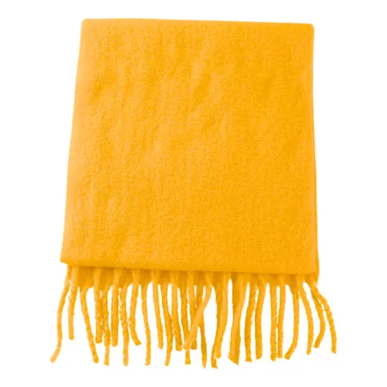 Maxibufanda Soft - Mostaza Amarillo Liso Unico