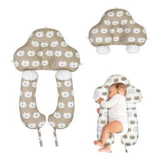 Almohada Bebe Previene Síndrome Cabeza Plana Plagiocefalia Almohada Bebe Previene Síndrome Cabeza Plana Plagiocefalia