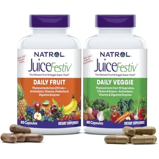 Natrol Juicefestiv Daily Fruit & Veggie With