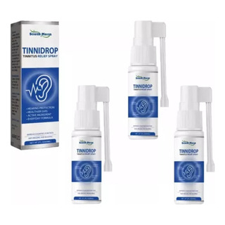 Kit De Aerossol Tinnidrop Tinnidrop Para Aliviar O Zumbido Kit De Aerossol Tinnidrop Tinnidrop Para Aliviar O Zumbido