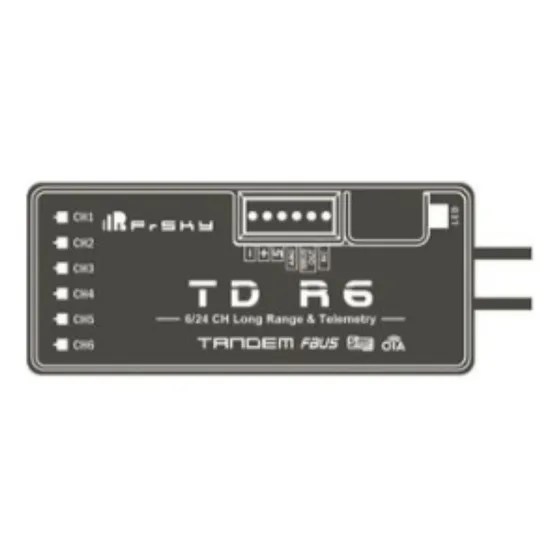 Receptor Frsky Tdr6 6 Canais Td R6 - Frsky