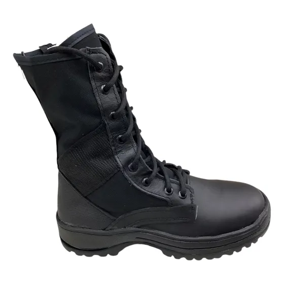 Botas Altas  100% Piel, Lona Y Cierre, Armystore Puebla