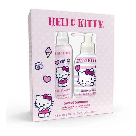 Set Perfume Hello Kitty Sweet Summer 200ml + Shower Gel