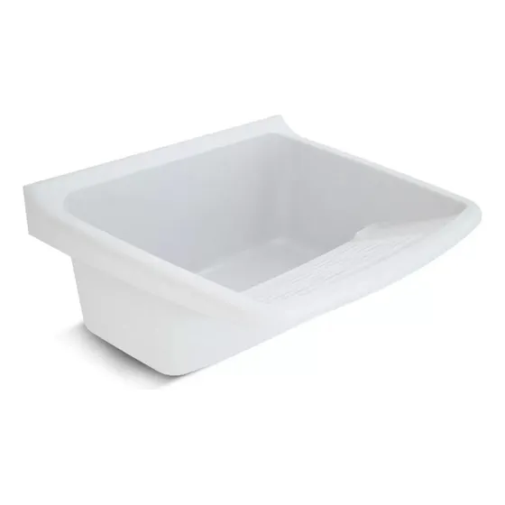 Pileta Lavadero De Plástico Lavatorio Duke Pd000100 Kirkor