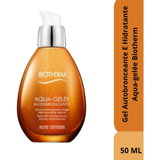 Gel Autobronceante E Hidratante Aqua-gelée 50ml Biotherm Todo Tipo De Piel Día