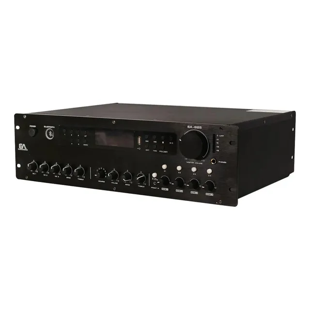 Euro Acoustics Ea-925 Amplificador Digital 250w 4 Zonas Bt