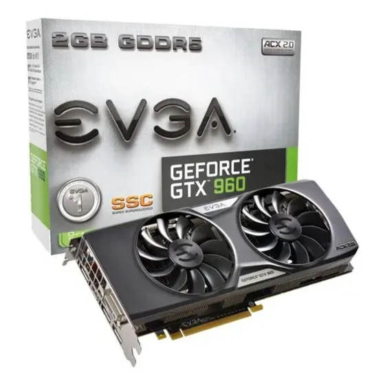 Nvidia Geforce Gtx 960 (2gb / Pci-e) - Evga Supersc 
