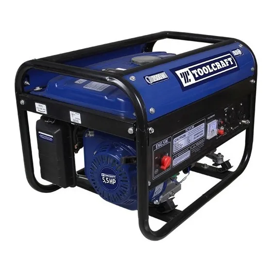 Generador Eléctrico Glp 2500w 120v Toolcraft Tc3136