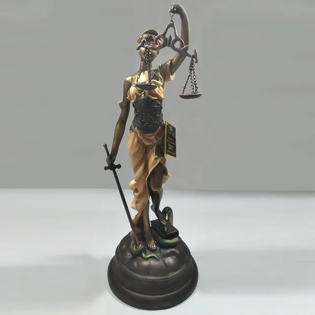 Figura De Diosa Temis Santini Alabaster Art Sculptures Nueva