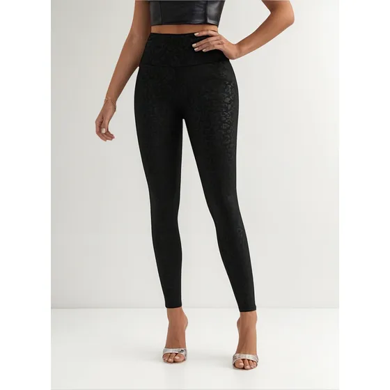 Pantalon Cuerina Tercio Piel Con Micro Polar Tj13029