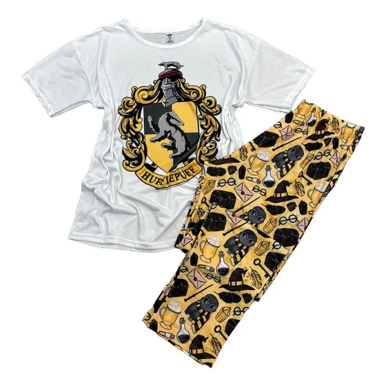 Pijama Pantalon Y Remera Harry Potter Gryffindor Slytherin