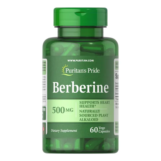 Suplemento Puritans Berberina 500mg 60 Capsulas