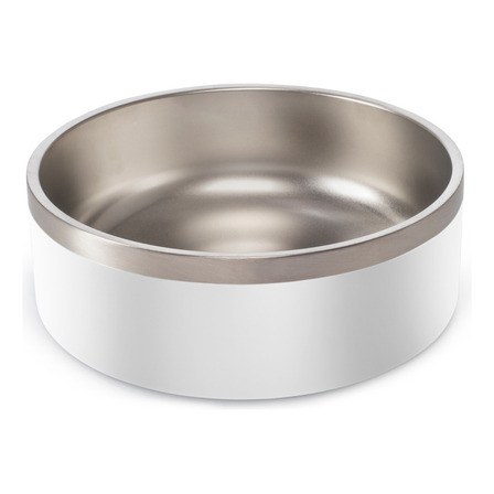 Comedouro Pet Madog Inox Antiderrapante 1l (ração / Água) Cor Branco Comedouro Pet Madog Inox Antiderrapante 1l (ração / Água) Cor Branco