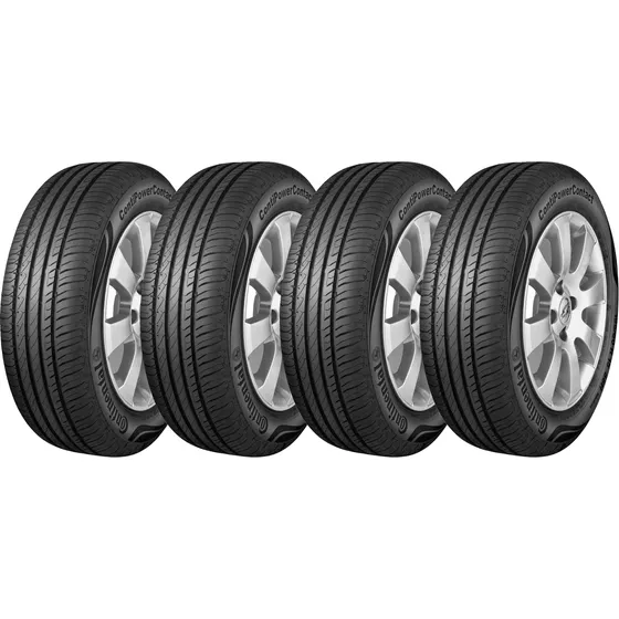 Kit 4 Pneus 205/55R17 Continental ContiPowerContact 91 V Aro 17