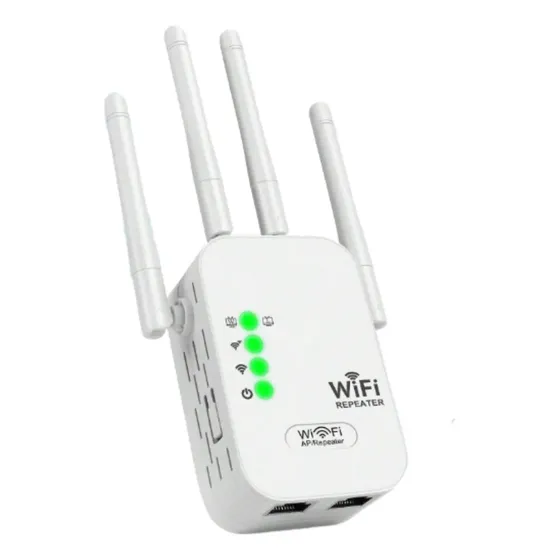 Repetidor Wifi Inalámbrico Amplificador 4 Antenas 2.4ghz | Cuotas sin interés