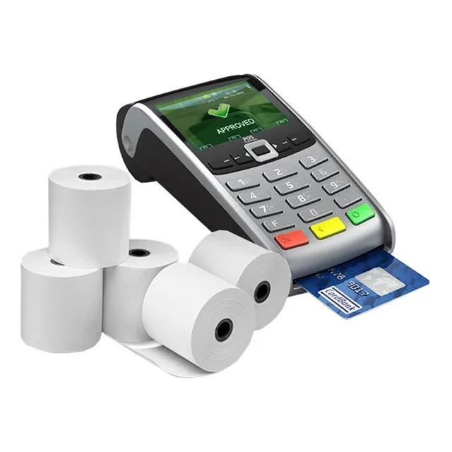 Rollo Térmico Post 1 Vía X60 Color Blanco térmico 58 cm