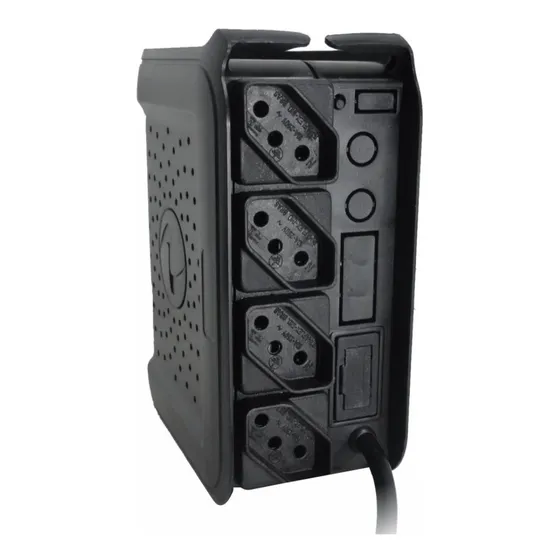 Protetor Eletrônico 2200VA Dps Max 127V/220V Ragtech cor preto