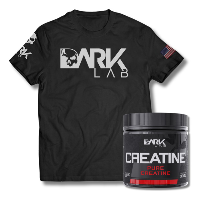 Creatina Pura 300g + Camiseta Dark Lab Sabor M Creatina Pura 300g + Camiseta Dark Lab Sabor M
