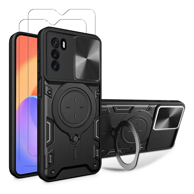 Funda Para Zte Blade V40 Vita Uso Rudo Carcasa + 2 Micas