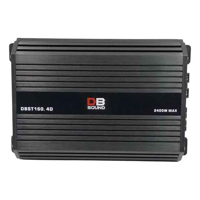 Amplificador Db Sound 4 Canales Clase D 2400w Max Dbst160.4d