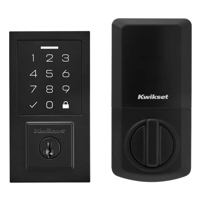 Kwikset Smartcode 270 Cerrojo Electrónico Panel Táctil 99270 Negro