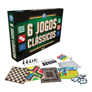 Caixa Jogos ClĂĄssicos 6 Em 1 Xadrez DominĂł Dama Ludo Bingo.. Caixa Jogos ClĂĄssicos 6 Em 1 Xadrez DominĂł Dama Ludo Bingo..
