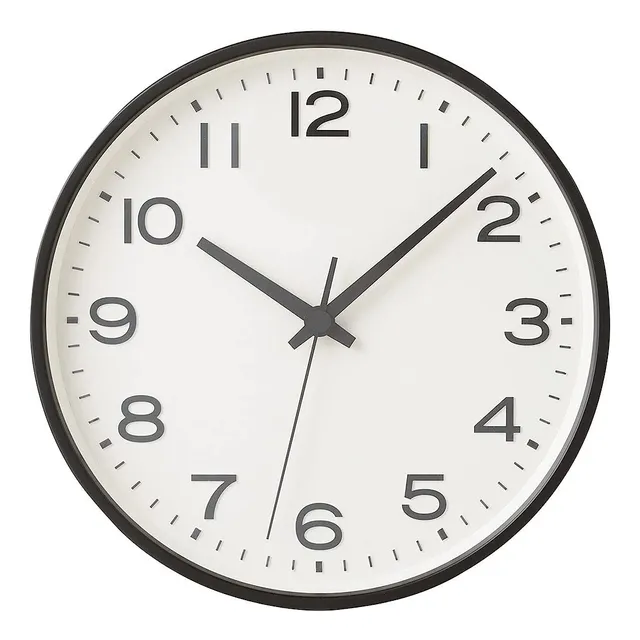 Reloj Analogico Negro Muji