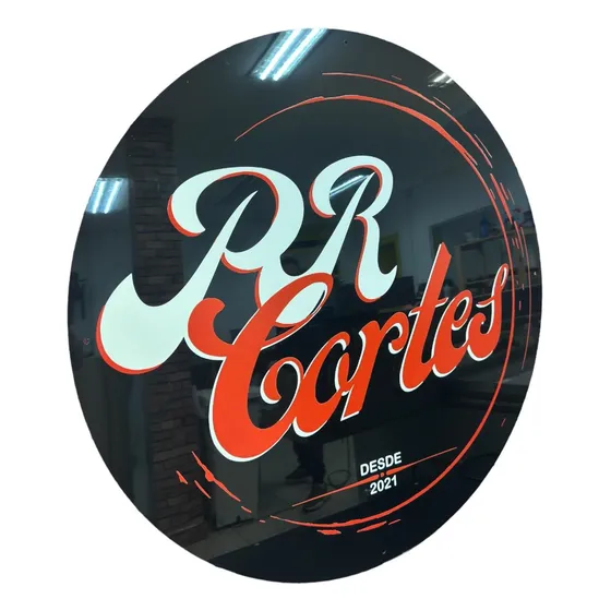 Placa Acm 1m X 90 Cm - Personalizada Sua Logo Impressa