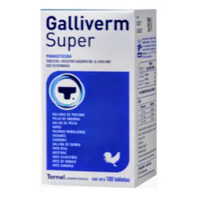 Galliverm Super (desparasitante Gallos Finos ,gallina Postur