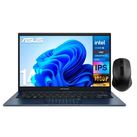 Laptop Asus Vivobook 14 Intel Core I5 1334u 24gb 1tb Ssd Pantalla 14 Fhd Teclado Español W11h Mouse Dxt Garantia Y Servicio En Mexico Azul