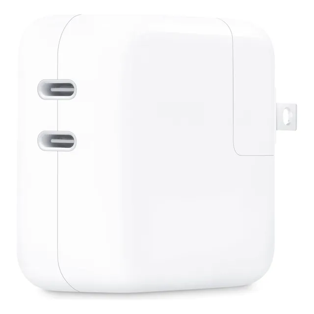 Adaptador De Corriente Dual Usb-c 35w