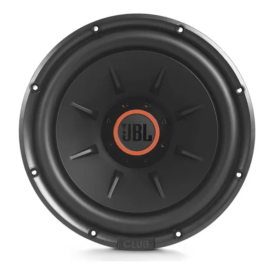 Bajo Jbl Club 1224 - 1100 Watts Max  12 Pulgadas