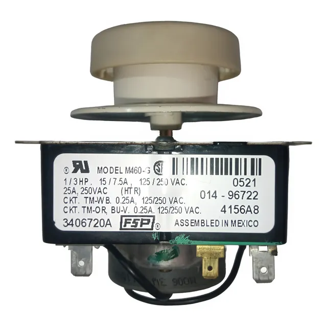 Reloj Timer Secadora Morocha Whirlpool Thin Twin Con Botón