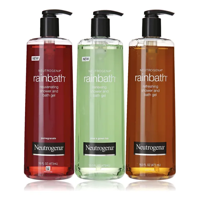 Gel De Ducha Neutrogena Rainbath, 473 Ml, Paquete De 3