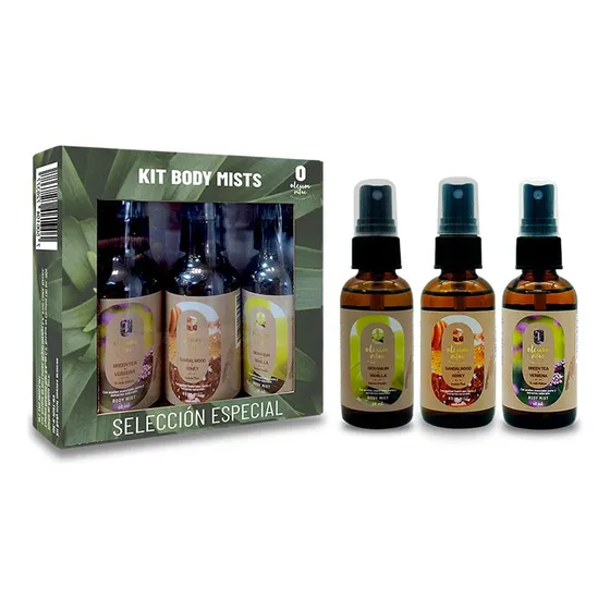 De 3 Fragancias Corporales Sándalo, Geranio, Teverde60ml