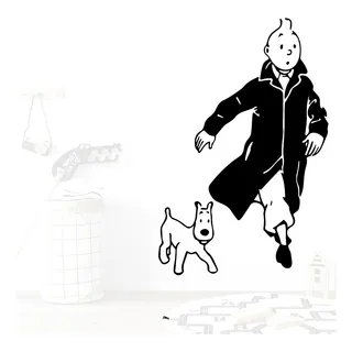 Vinilos Adhesivos Sticker Tintin 50x75cms Varios Diseños Vinilos Adhesivos Sticker Tintin 50x75cms Varios Diseños