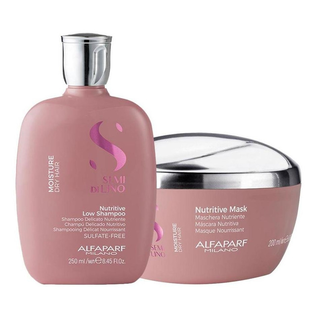 Kit Alfaparf Sdl Moisture - Shampoo 250ml + Máscara 200ml Kit Alfaparf Sdl Moisture - Shampoo 250ml + Máscara 200ml