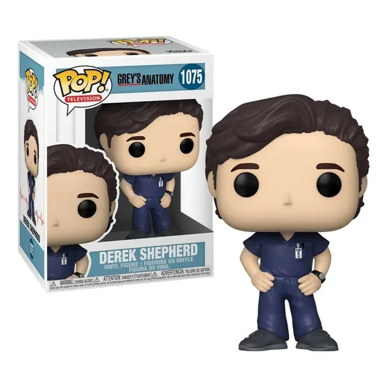 Funko Pop! Greys Anatomy - Derek Sheper #1075 Original