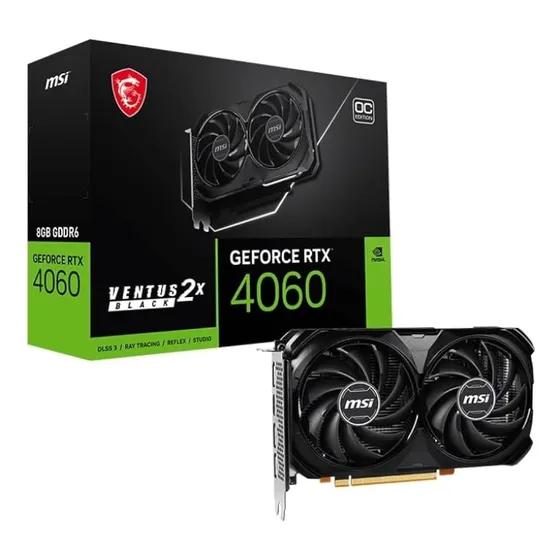 Tarjeta De Video Msi Geforce Rtx 4060 8gb Ventus 2x