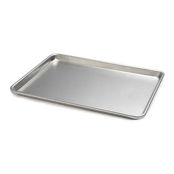 Bandeja Aluminio Hornear Panaderia Lisa 65x45 Ctms
