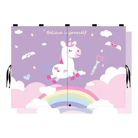 Cortina De Carro Para Ventanas Unicornio Úpale