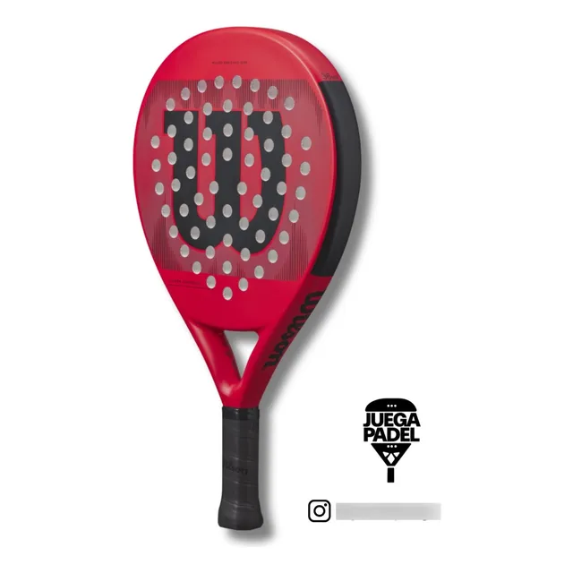 Pala De Pádel - Wilson Pro Staff Team - 38mm 370g Rojo