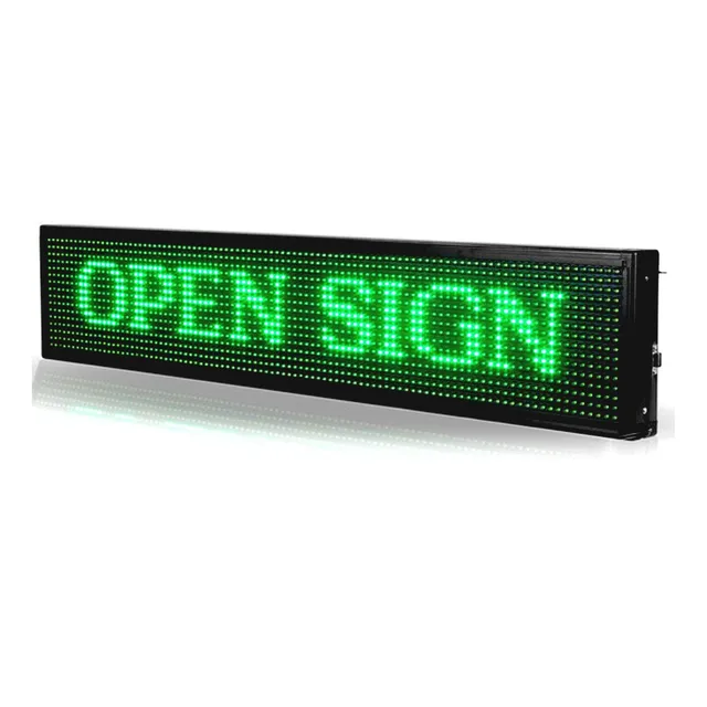 Aviso Led Programable 100x20 Con App Desde Celular Wifi