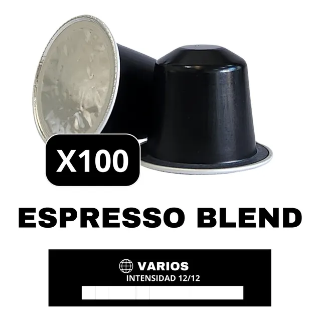 Box 100 Cápsulas Nespresso Compatible - Espresso Blend