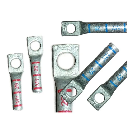 6pz Zapata Ponchable De Cobre Para Cable 8 Awg 1 Barreno 1/4