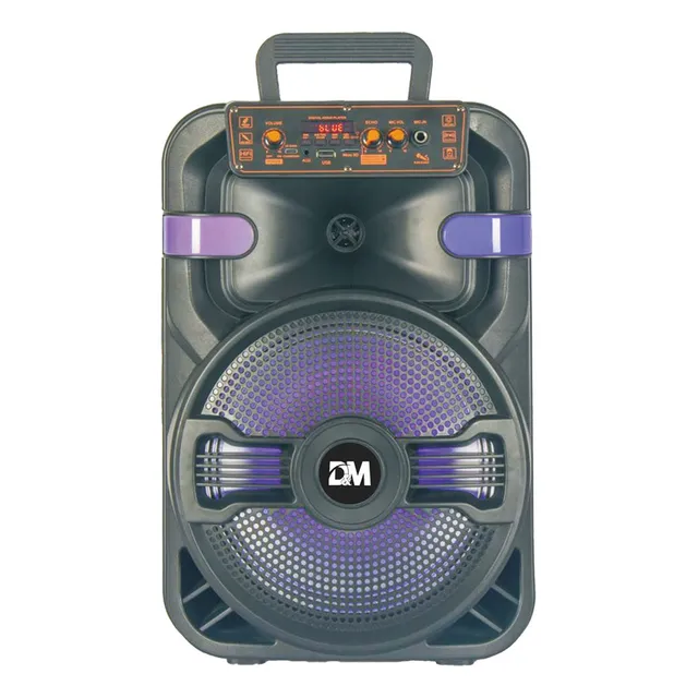 Dm-1011 Bocinas Estéreo Inalámbrica Bluetooth + Sw Y Control Color Negro
