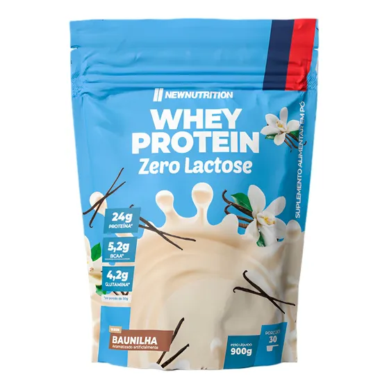 Whey Protein Concentrado Zero Lactose 900g